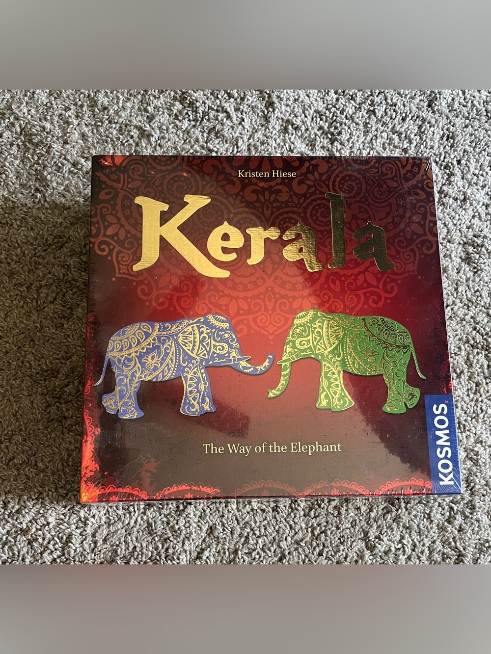 NEW Thames & Kosmos Kerala The Way Of The Elephant Tile Game Germany Strategy